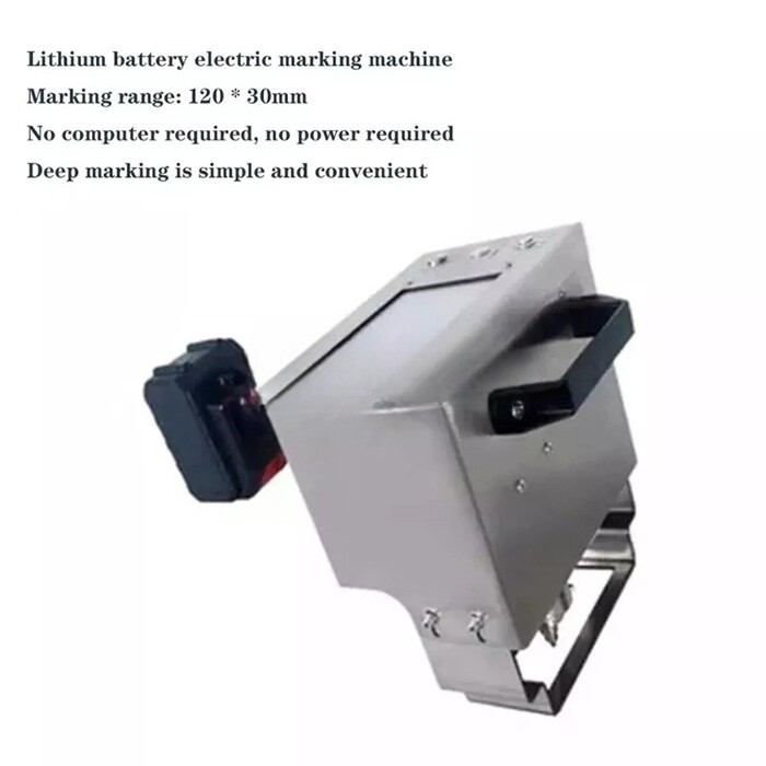 Electric Dot Peen Marking Machine VIN Code Number Engraving Embossing Stamping