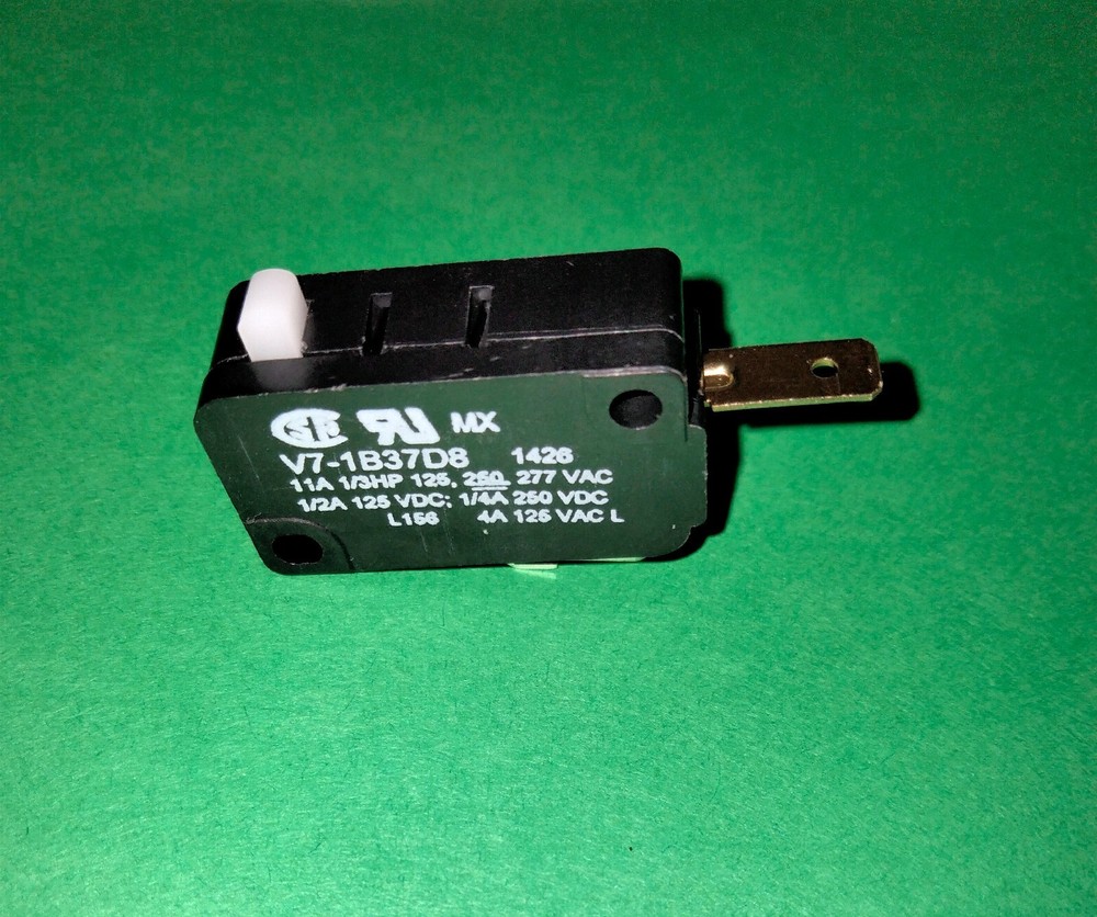 Honeywell - Micro Switch V7-1B37D8 Miniature Basic Switch 11 A @ 125V, SPNC