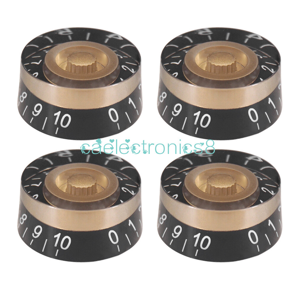4PCS Electric Guitar Tone Volume Control Knobs for EPI/LP Electric Guitar NEW