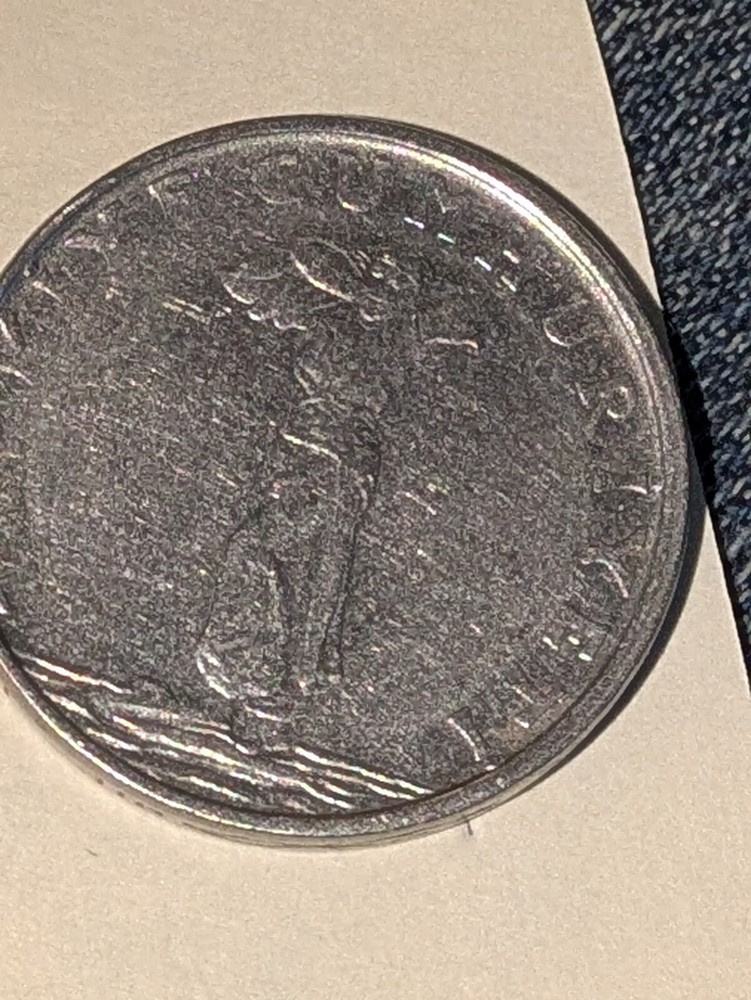 1959 Turkey 25 Kurus Circulated "Ground Broken "