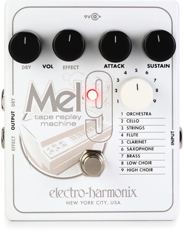 Electro-Harmonix MEL9 Tape Replay Machine Simulator Effects Pedal