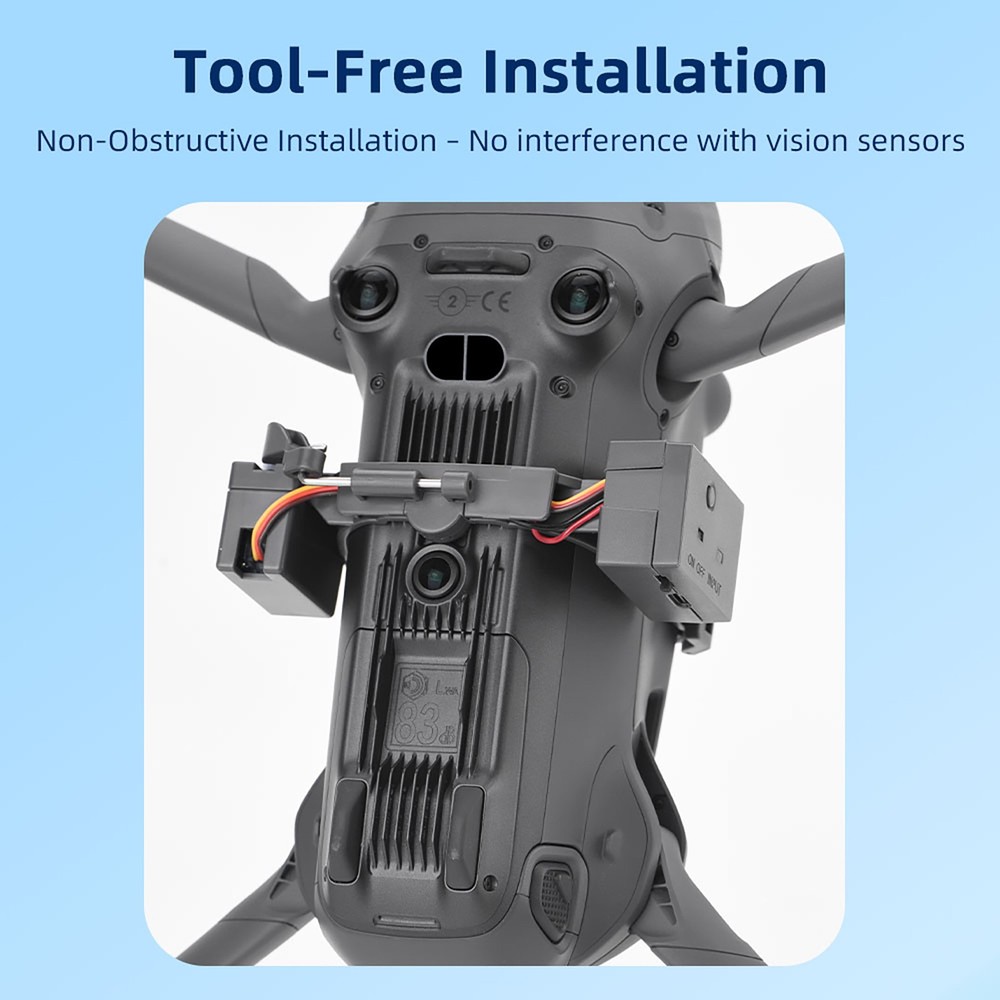 For DJI Mavic 4 Pro Payload Launcher Lightweight Design & Type-C Charging Cable