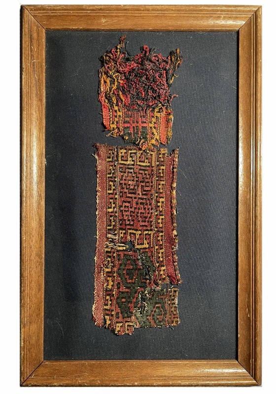 PRE-COLUMBIAN PERU TEXTILE FRAGMENTS