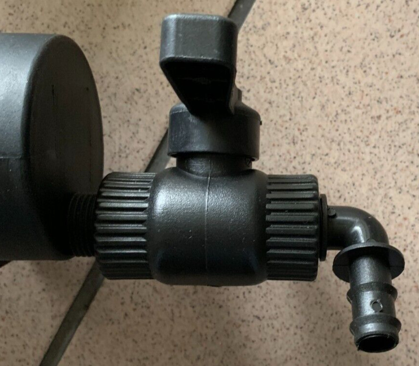 HYDROCYCLONE 1" WATER FILTER SAND SEPARATOR NPT by PLASTICA ALFA - MADE IN ITALY