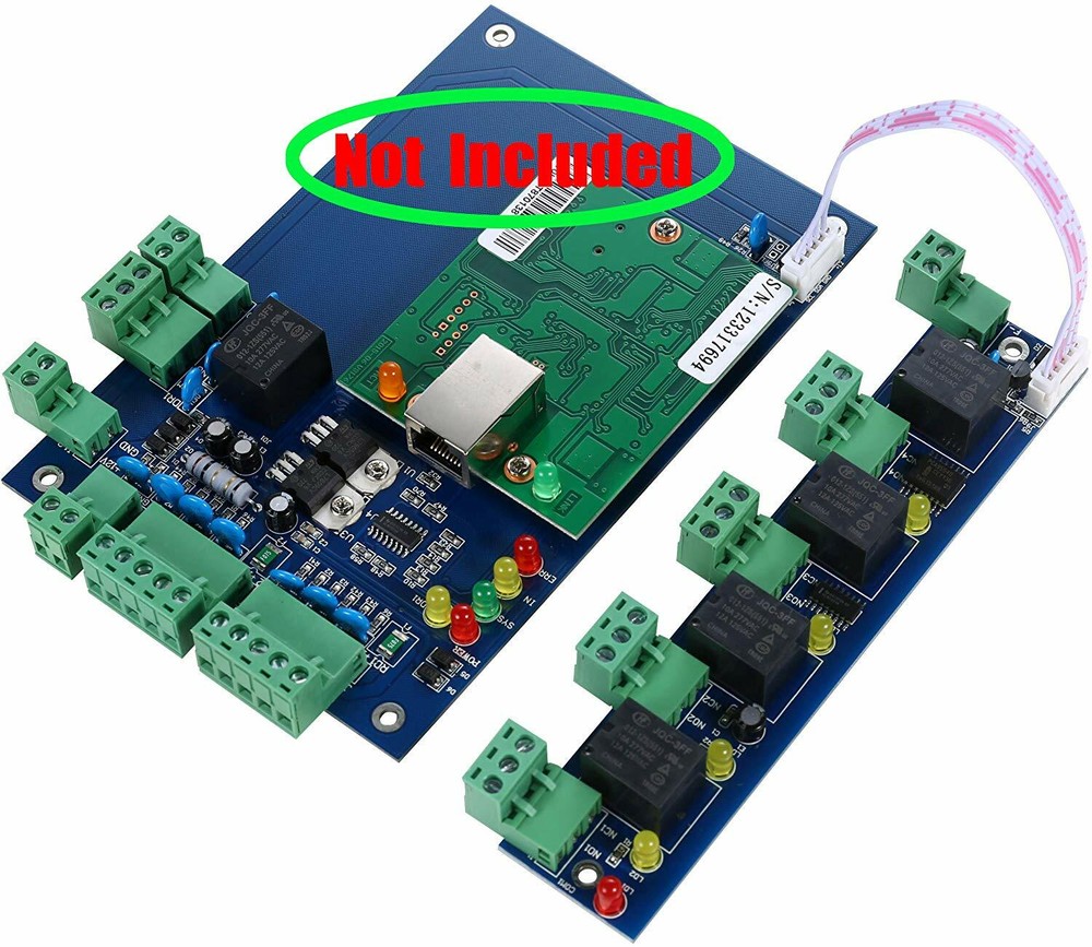 Enhanced Alarm Output Fire Control Expansion Panel Board For Access Controller