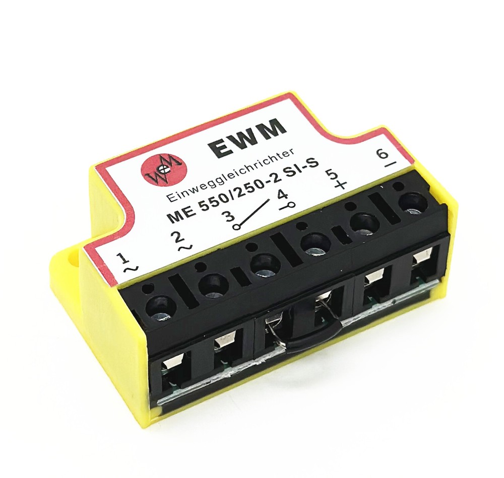 EWM Einweggleichrichter ME 550/250-2 SI-S half-wave brake Rectifier Module