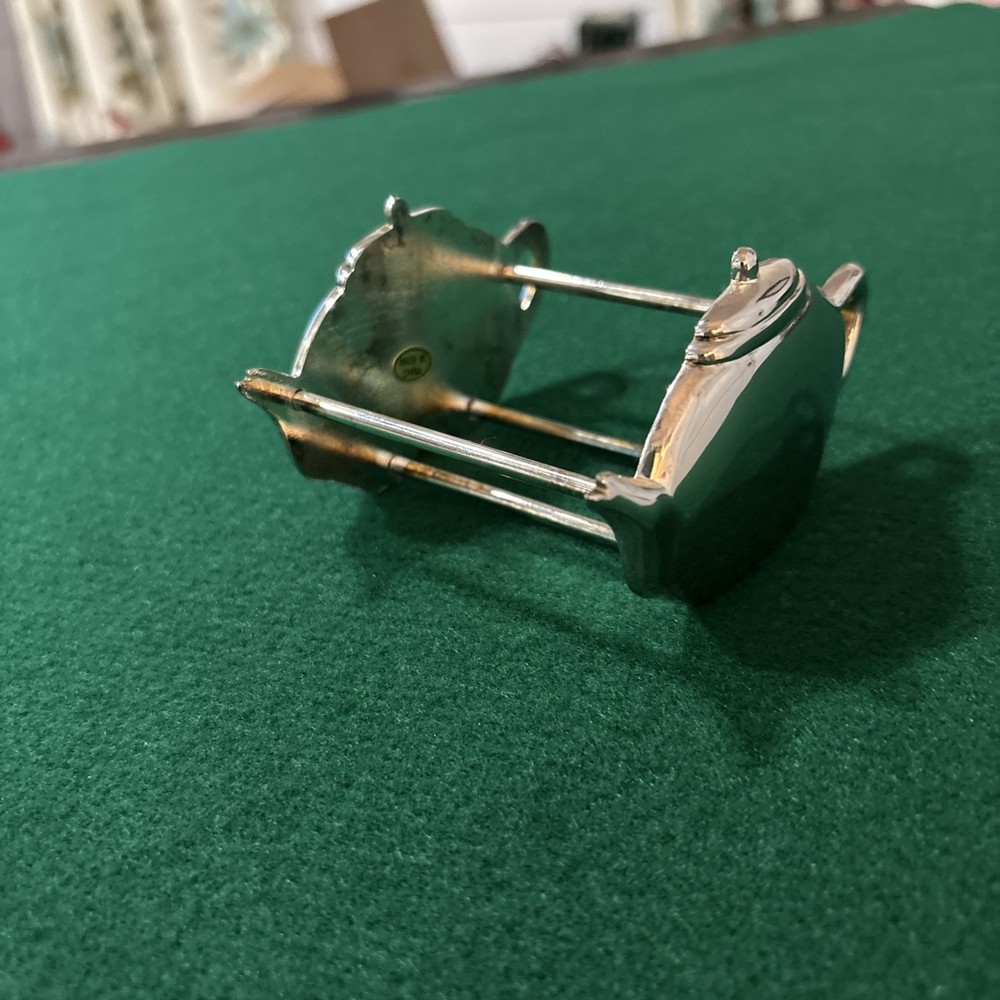 Vintage Silver Plated Tea Bag Holder