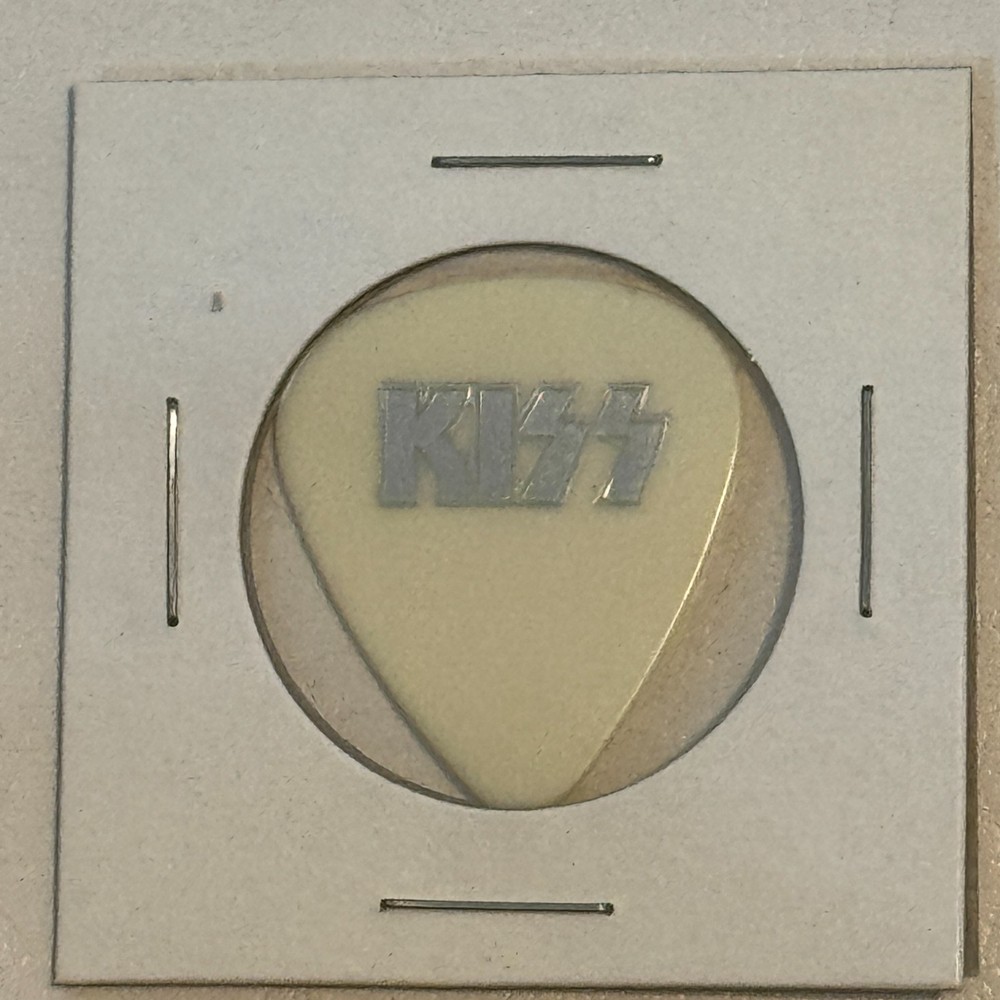 KISS Paul Stanley Jr. Signature Guitar Pick 1980 UNMASKED Tour Stage Plectrum