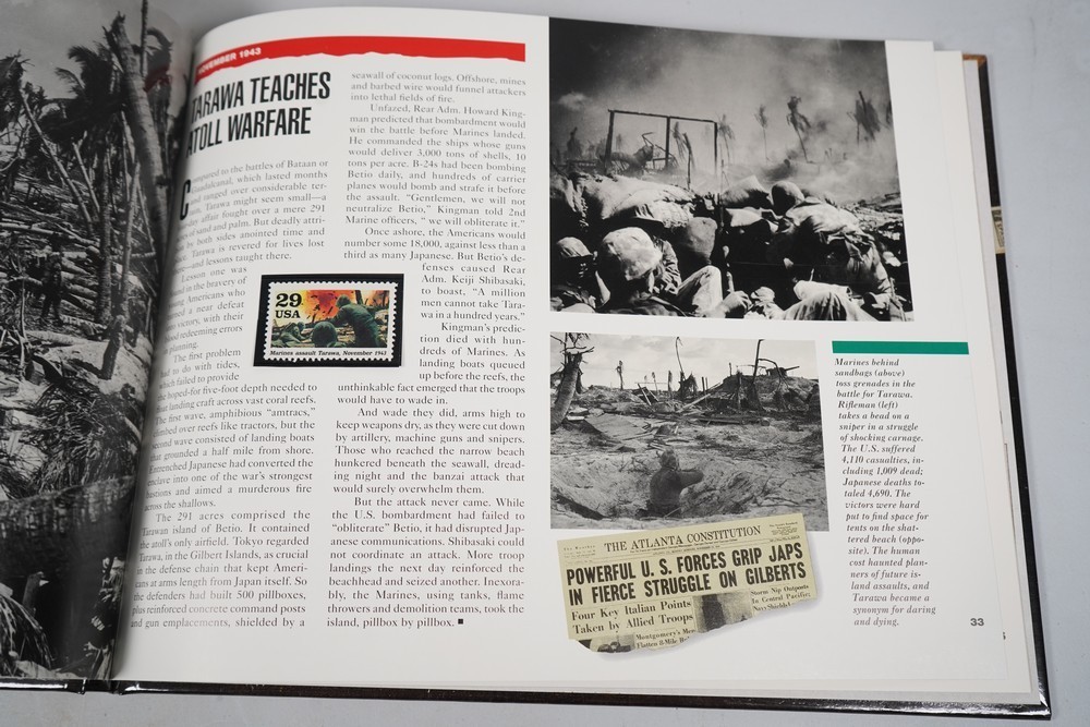 WORLD WAR II 1941-1945 COMMEMORATIVE STAMP COLLECTION BOXED SET