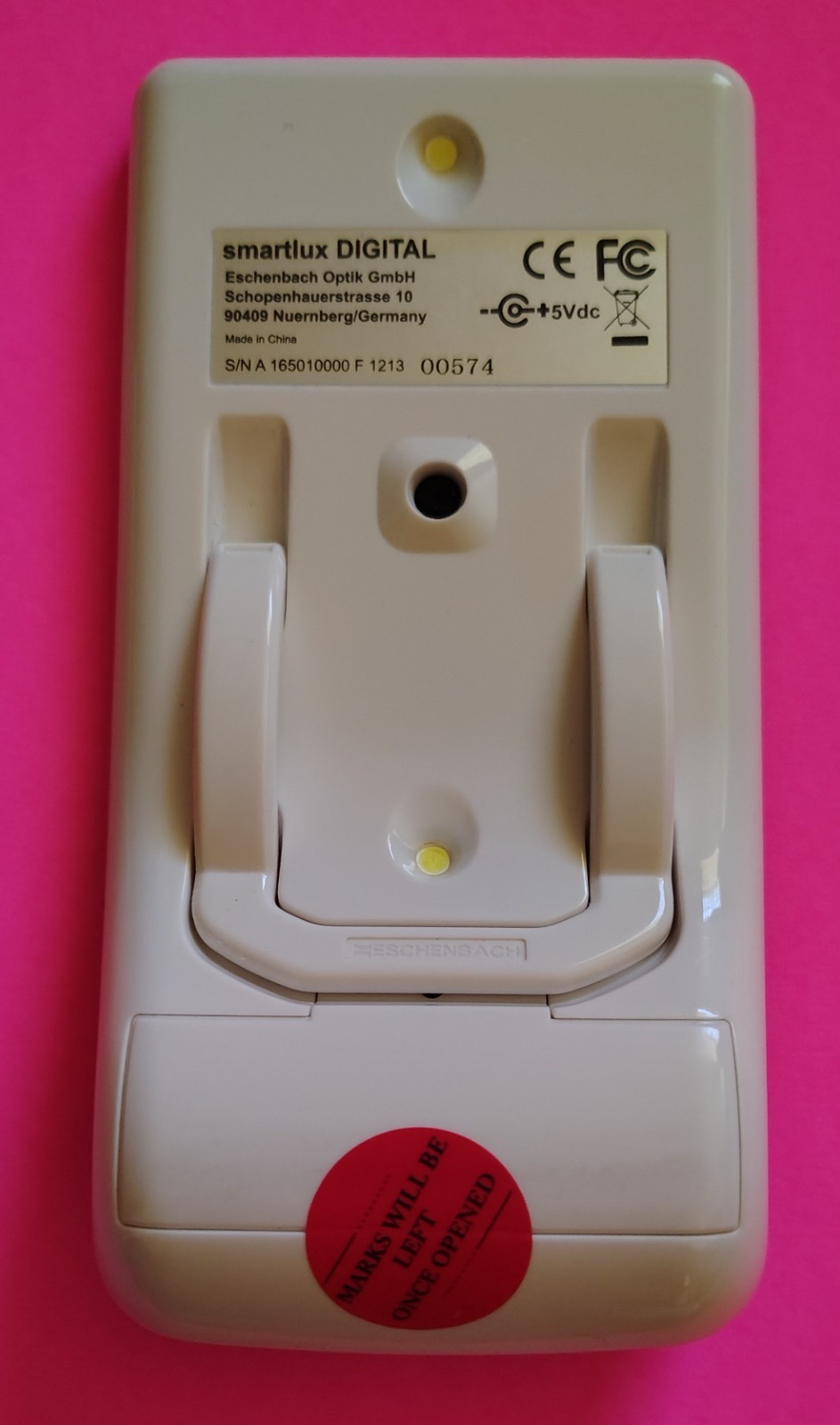 ESCHENBACH SmartLux Digital Portable Magnifier Handheld HD Video 12x #16501