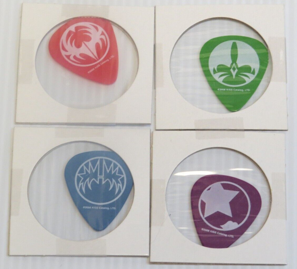 KISS COFFEEHOUSE GUITAR PICK SET 2008