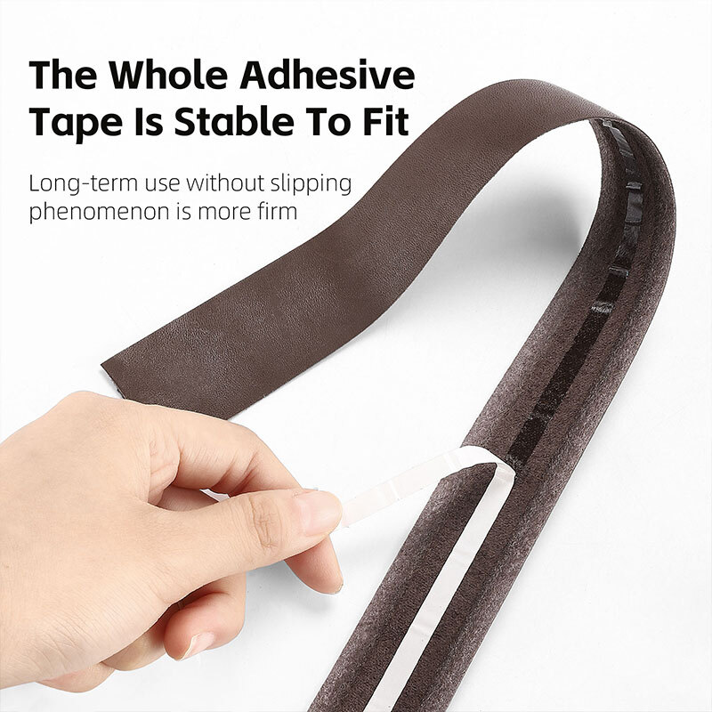 WEST BIKING Genuine Leather Bicycle Handlebar Tape Road Bike Retro Color Belt