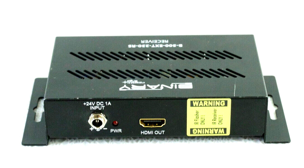 TESTED Binary B-500-EXT-230-RS 4K HDMI Balun (Receiver Only) L462