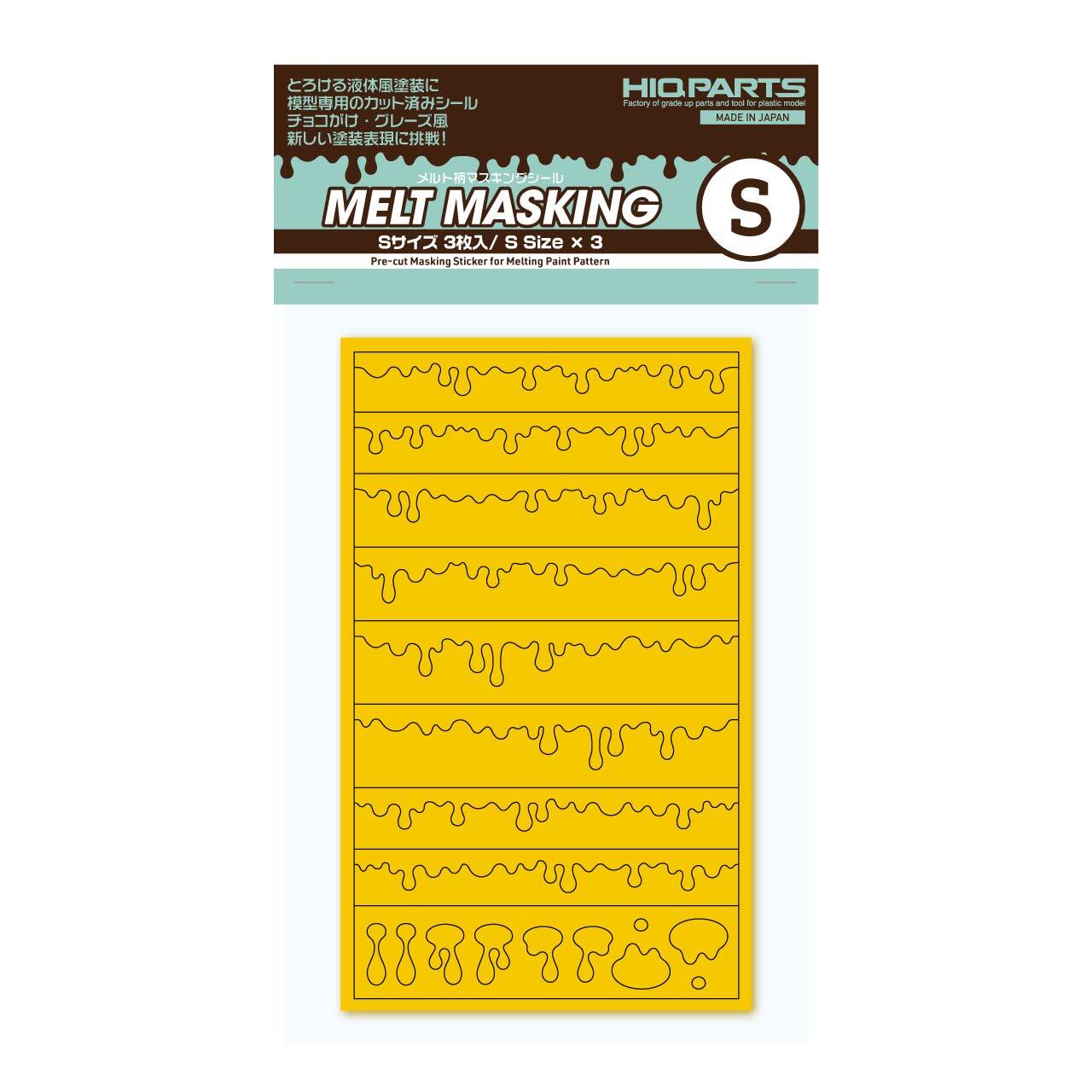 HIQ Parts Melt Masking Sticker S (3 pcs) MEL-MSK-S