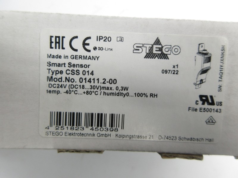 STEGO CSS 014 01411.2-00 24VDC NSMP