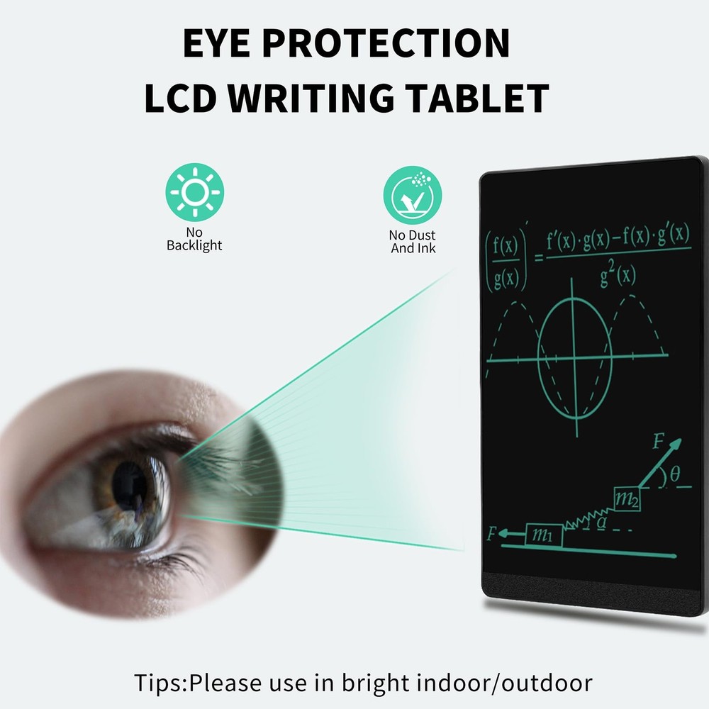 6.5in LCD Writing Tablet Digital Notepad Reusable Portable Office Study