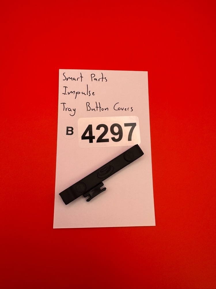 Smart Parts Impulse Tray Button Covers-Black