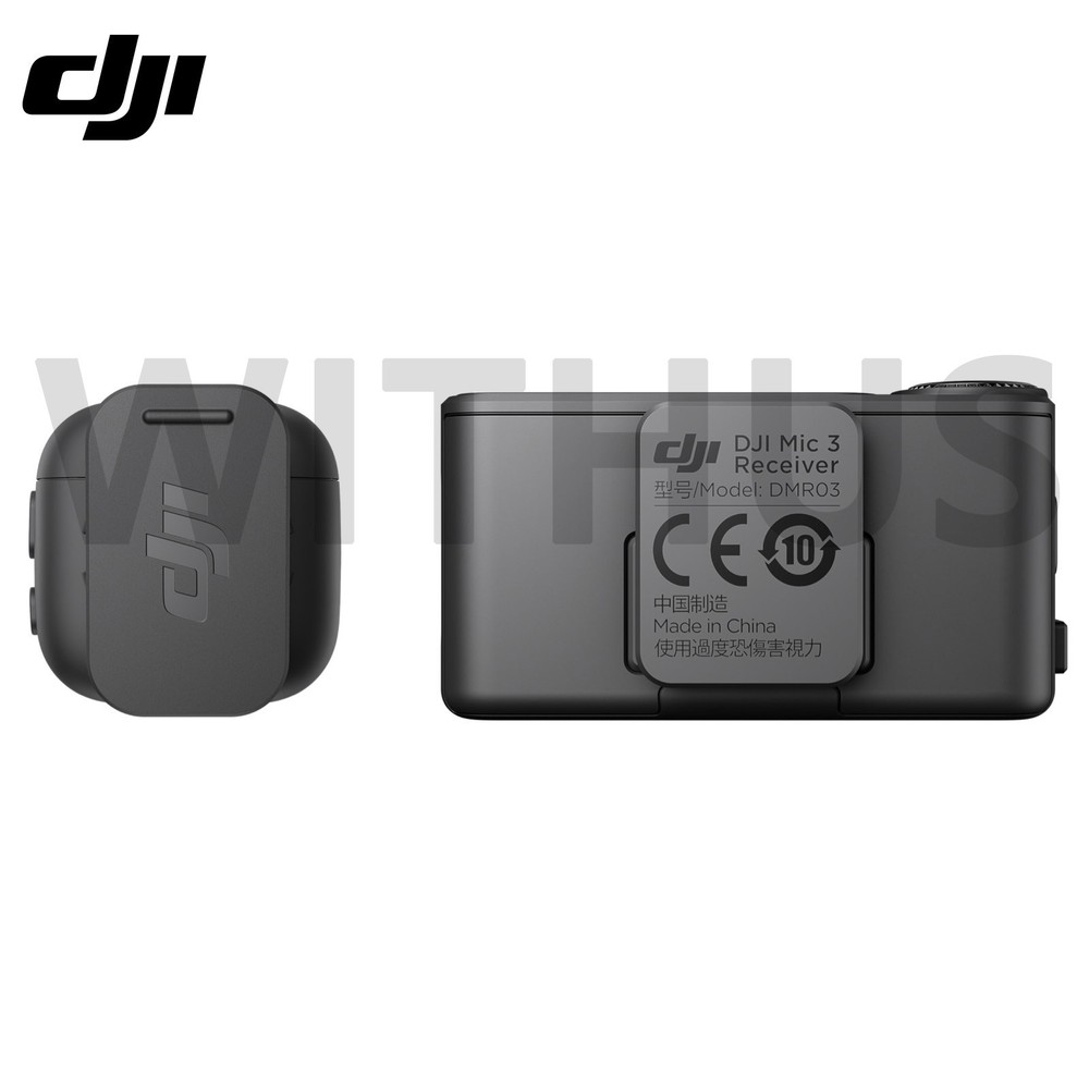 DJI MIC 3 (1TX + 1RX) Wireless Microphone Set / No Tariffs In US
