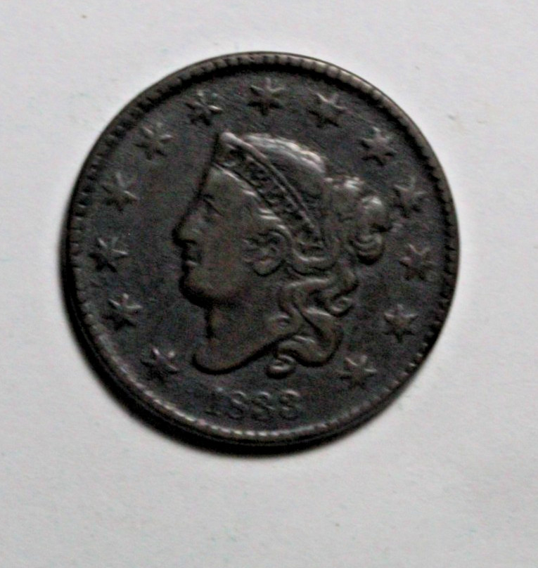 1833 Large Cent LRP324