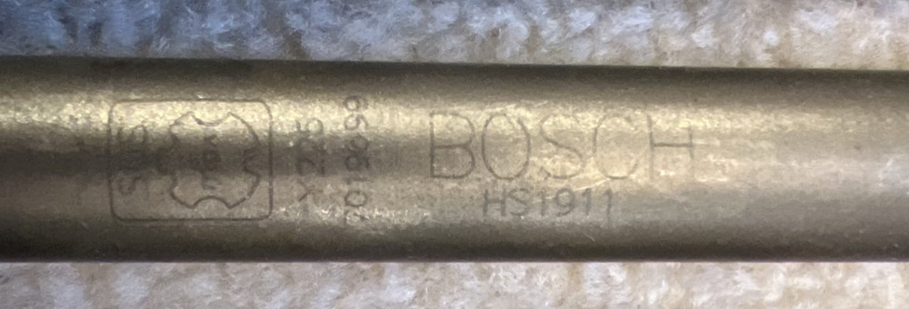 Assorted Bosch Chisel HS1911 HS1912 HS1914 (8 Total Chisels)