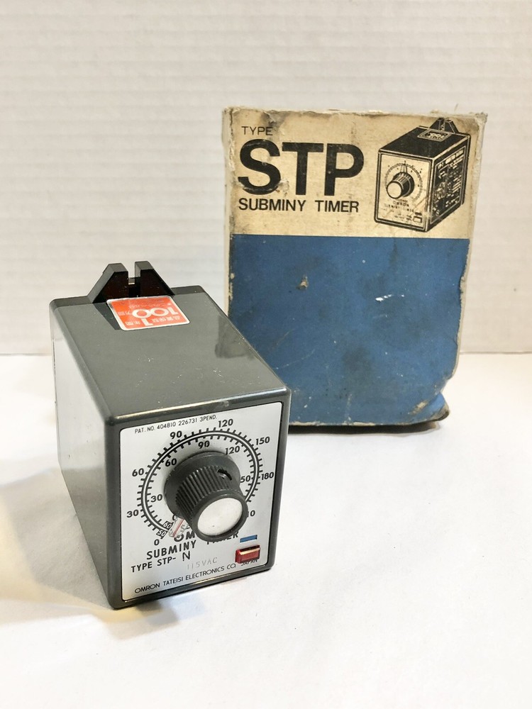 Omron Subminy Timer STP-N  115V  180S