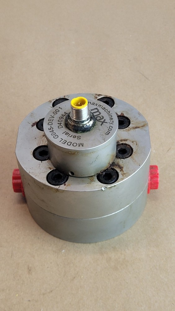 Max Machinery G045-DEV-001 Geared Flow Meter 6000 PSI