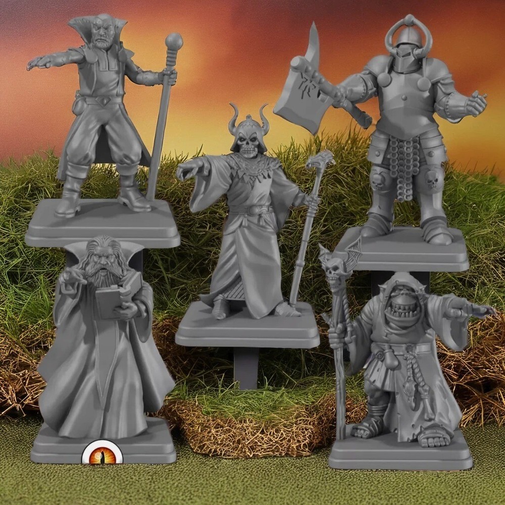 (10) HeroQuest/D&D Special Characters Upgrades Unpainted