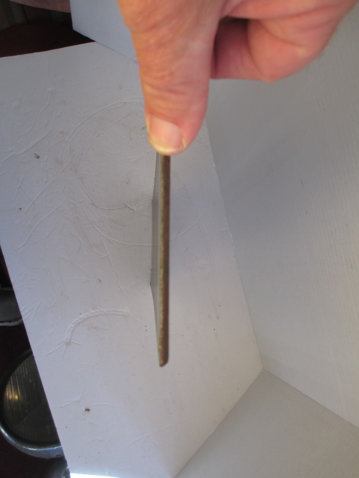 Vintage Brass Cruise Ship BELVEDERE DECK Nautical Maritime Sign Plaque D9