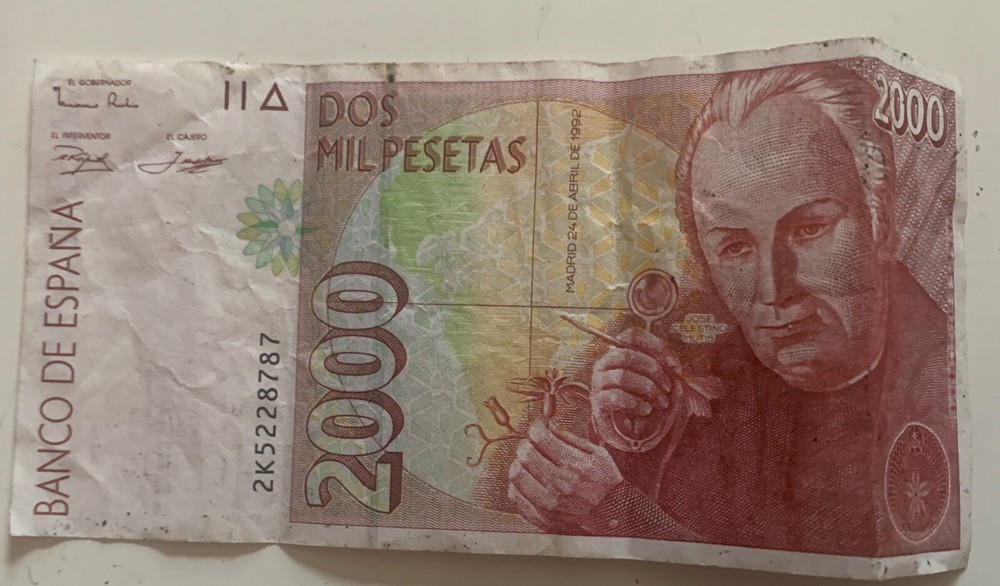 Spain 2000 Pesetas 1992