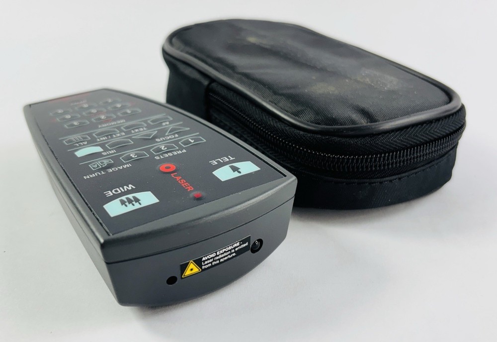 WolfVision Visualizer Remote Control with Case - Tested & Working - Genuine