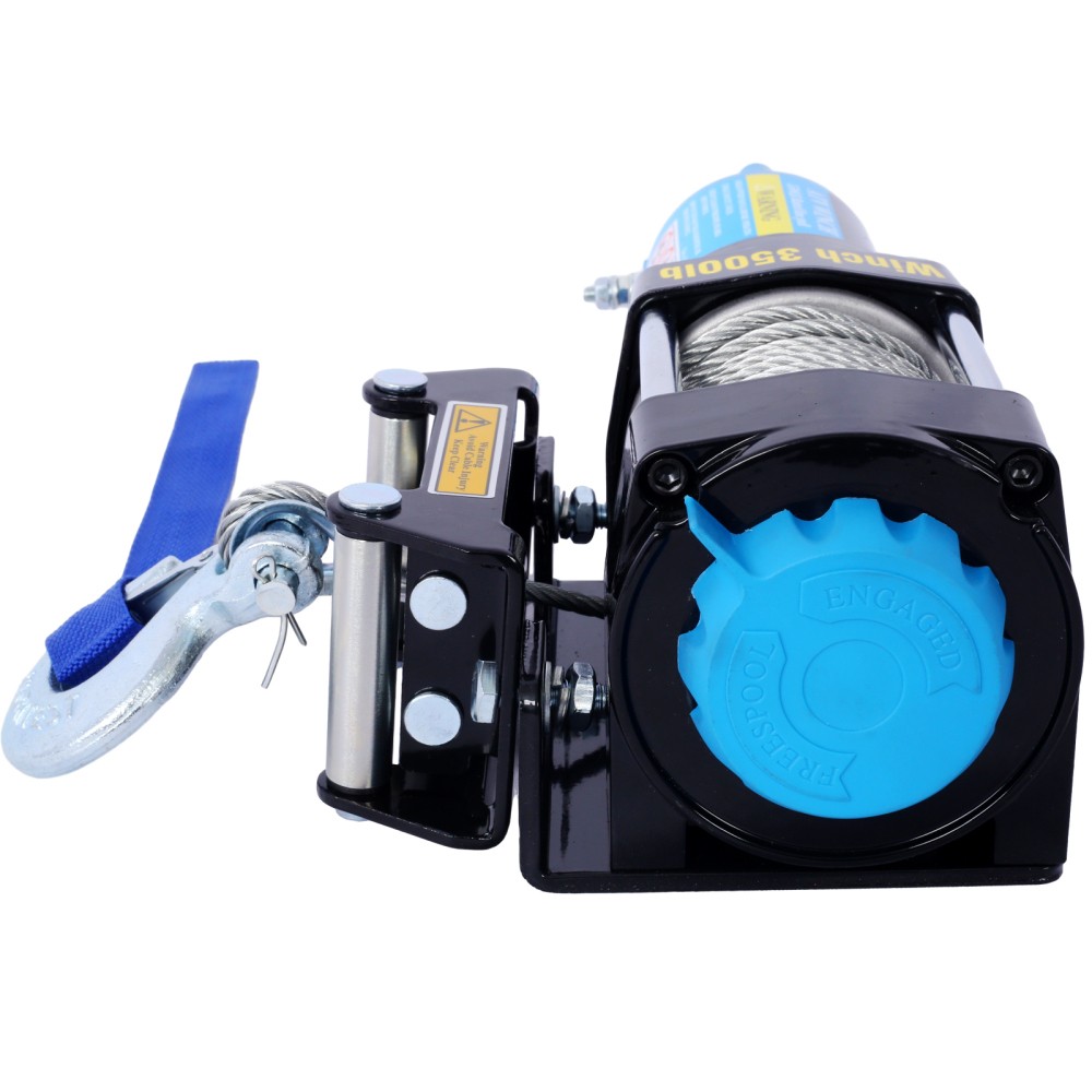 ATV/UTV Winch- 12 V 3500LBS Electric Winch Wire and Wireless Remote Control