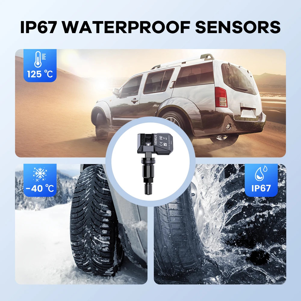 VENU Ipro & VENU5 Tire Pressure Sensor programming THINKCAR TPMS Tool Set NEW