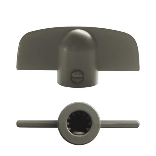 Window Crank Handle Replacement for Andersen Operator Handle, 3/8" T Stone