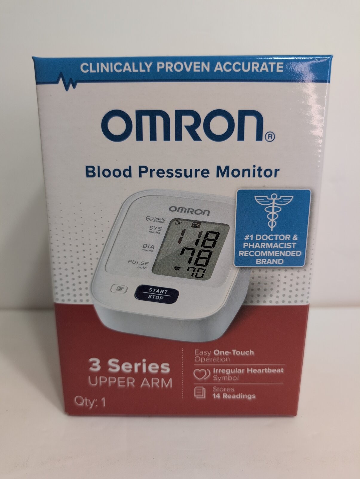Omron 3 Series BP7100 Upper Arm Blood Pressure Monitor
