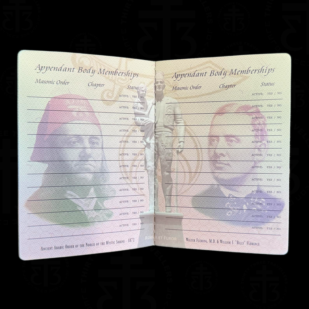 Masonic Passport by 33Travellers