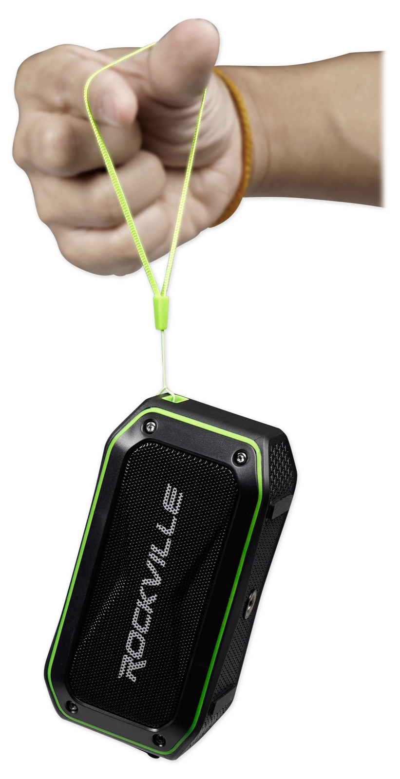 Rockville ROCK ANYWHERE WaterProof Portable Bluetooth Speaker+TWS Stereo Linking