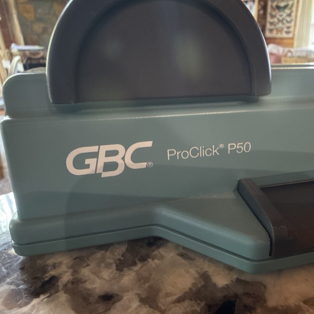 GBC ProClick P50 Office Binding Machine + assorted spirals