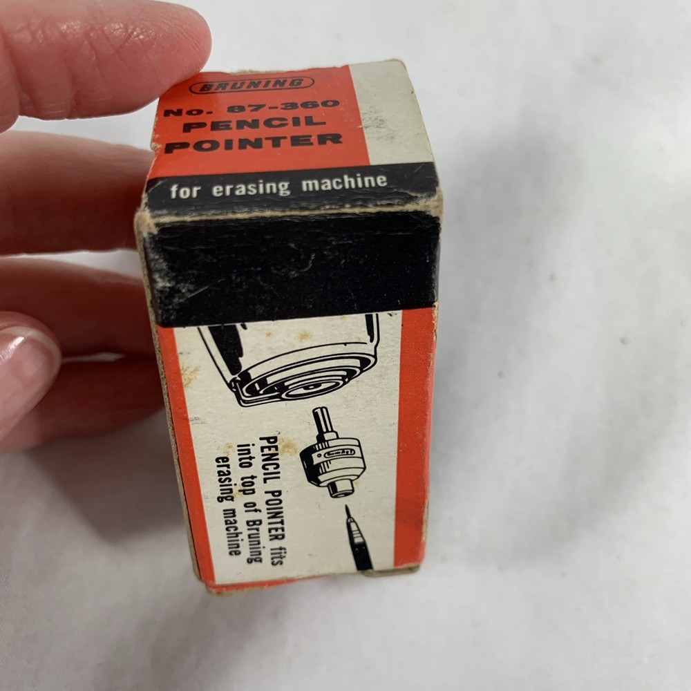 Bruning No. 87-360 - Pencil Pointer for Erasing Machine