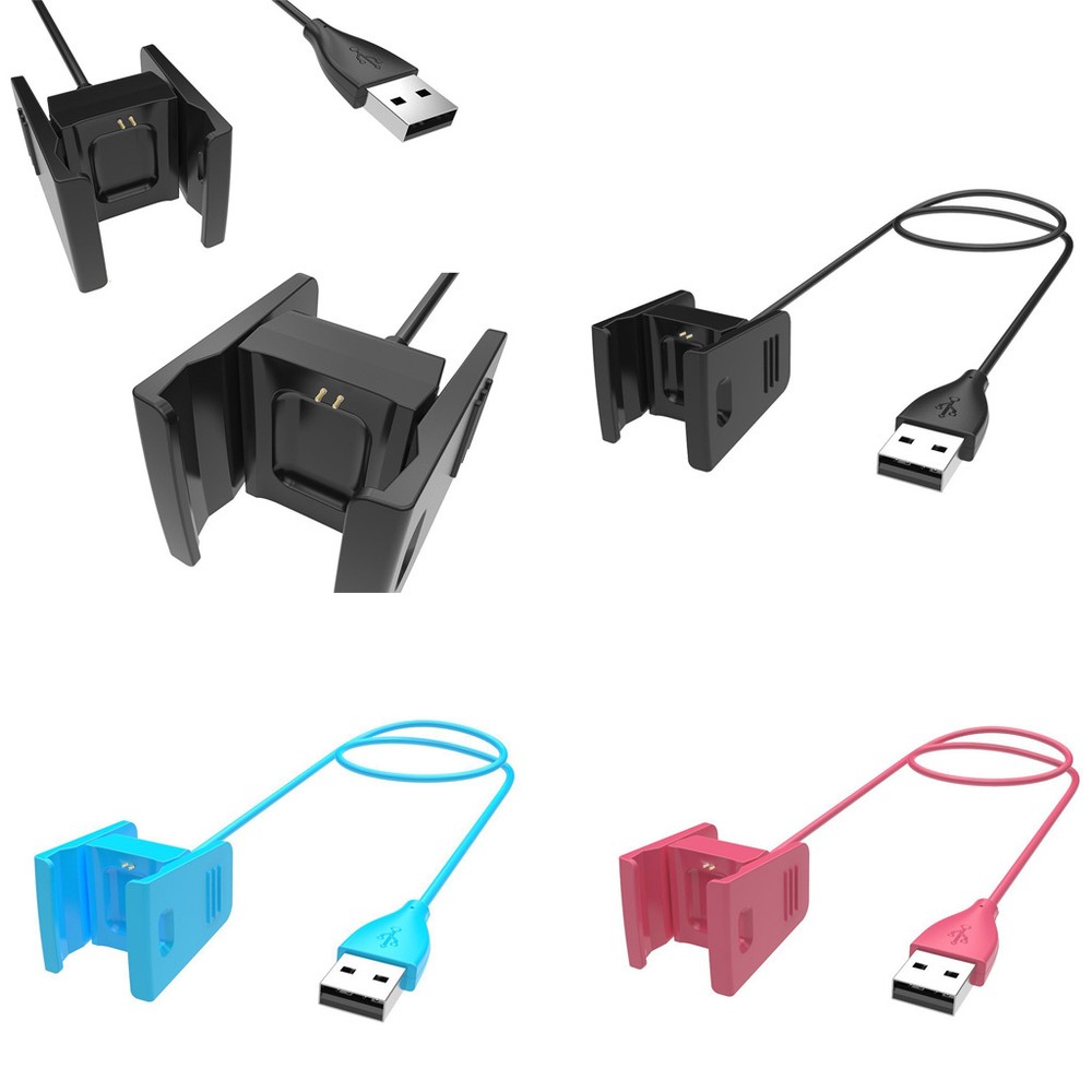StrapsCo Replacement Charger for Fitbit Charge 2 USB Cradle Dock Adapter