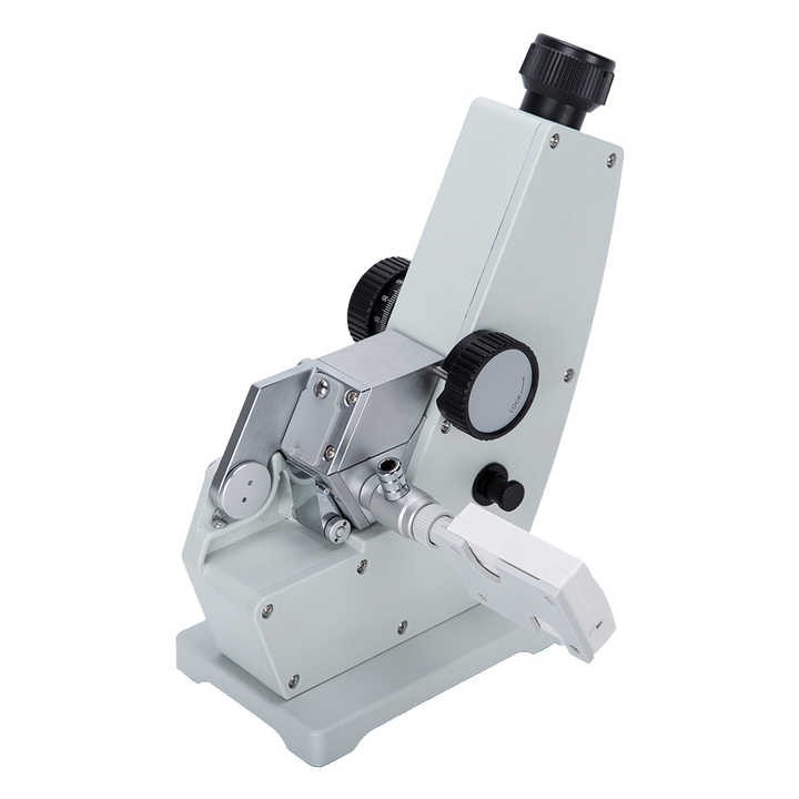 Abbe Refractometer with Digital Thermometer Observation Mode Monocular