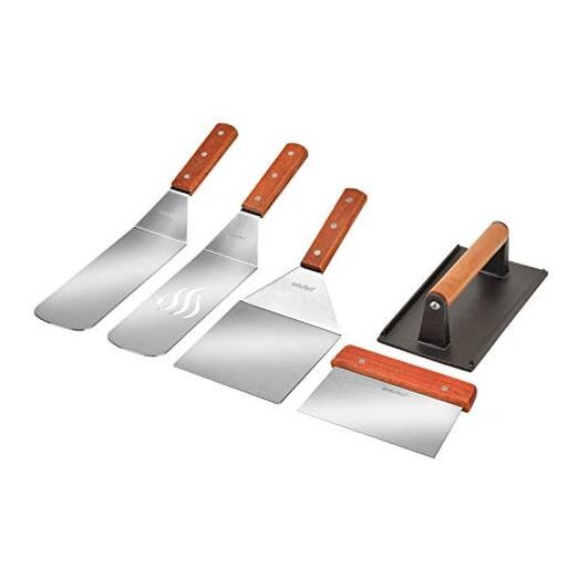 Professional Barbecue Tool Kit Grill Griddle Tools Flat Top Griddle
