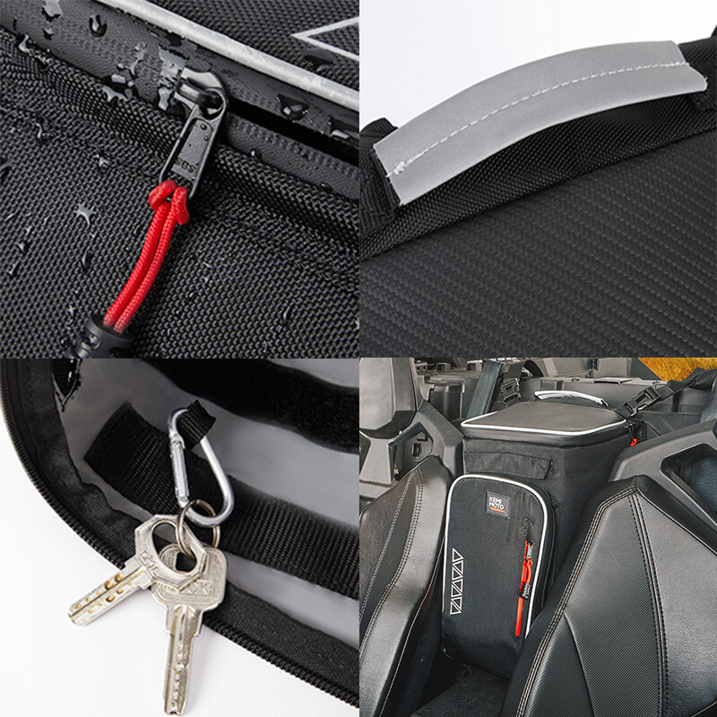 UTV Updated Center Console Seat Storage Bag for Polaris RZR PRO XP /4 2020-2024