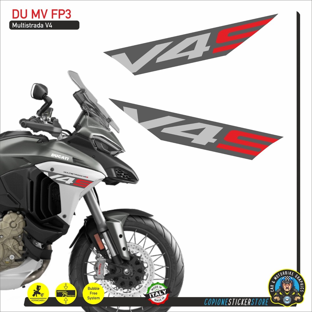Compatible Graphics Side Panel Conveyors DUCATI MULTISTRADA V4S fp3