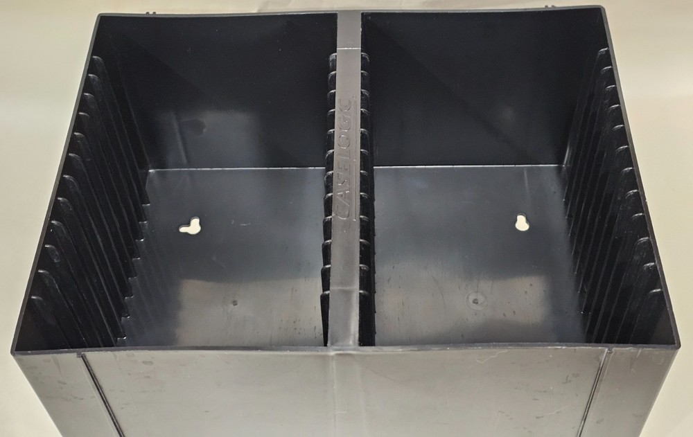 Case Logic CD Storage Rack, Plastic Stack Wall-Mount, holds 22 single & 4 Double