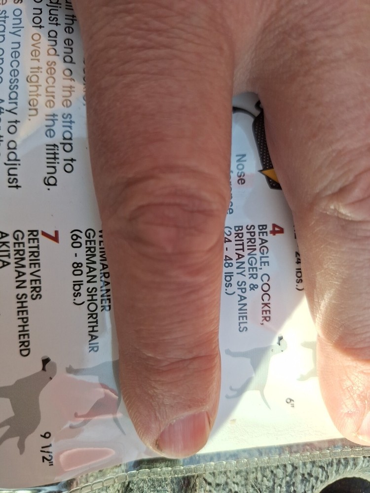 Adjustable Mesh Muzzle, Medium Size 4 (24-48 lbs.) Top Paw