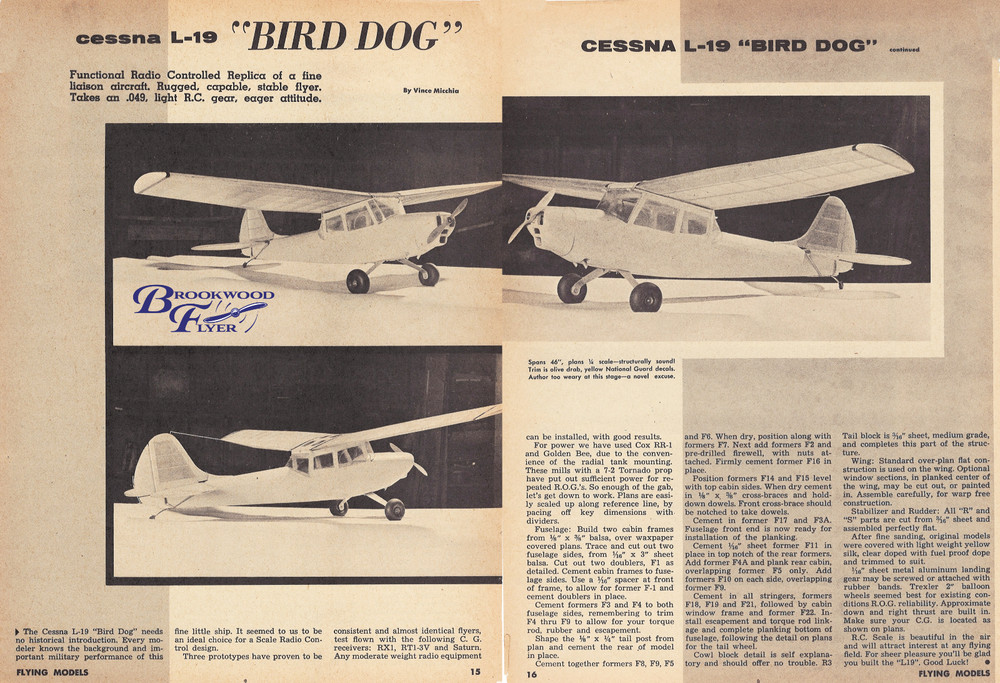 AERONCA SEDAN PLAN & PATTERNS + CONSTRUCTION ARTICLE for 47" RC Model Airplane