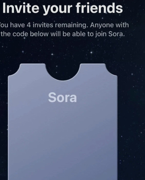 Sora 2 Invite Code OpenAI Fast Delivery(WILL DM CODE)