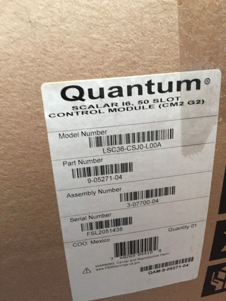 Quantum Scalar i6 6U Control Module LSC36-CSJ0-L00A New
