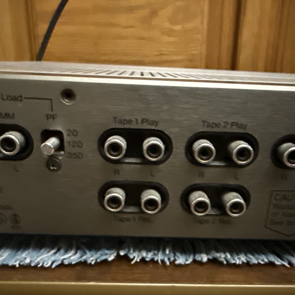 TANDBERG CONTROL AMP TCA 3002 Silver Working