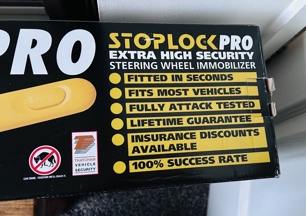 Stoplock Pro Steering Wheel Lock